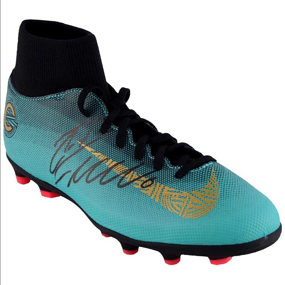 Signed CR7 cleats